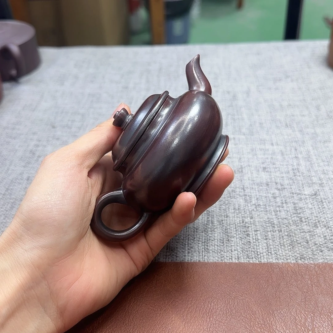 茶壶紫砂民间手艺人全手工制作