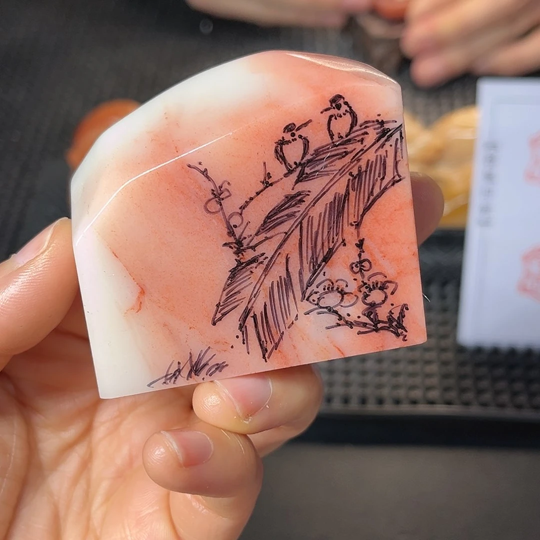 寿山石印石这么大岁数怎么会