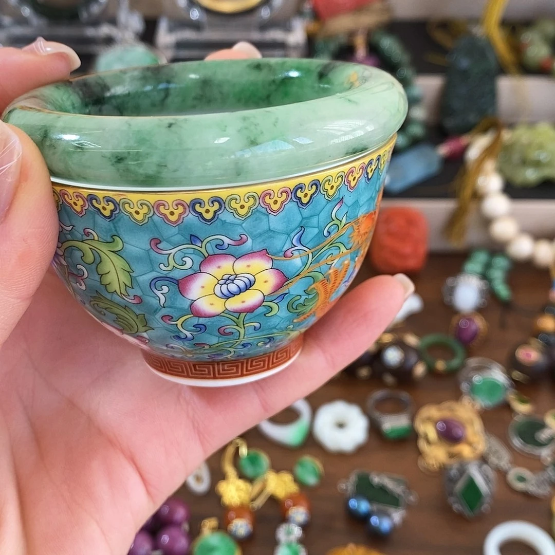 小***、杯瓷器杯子漂亮漂亮