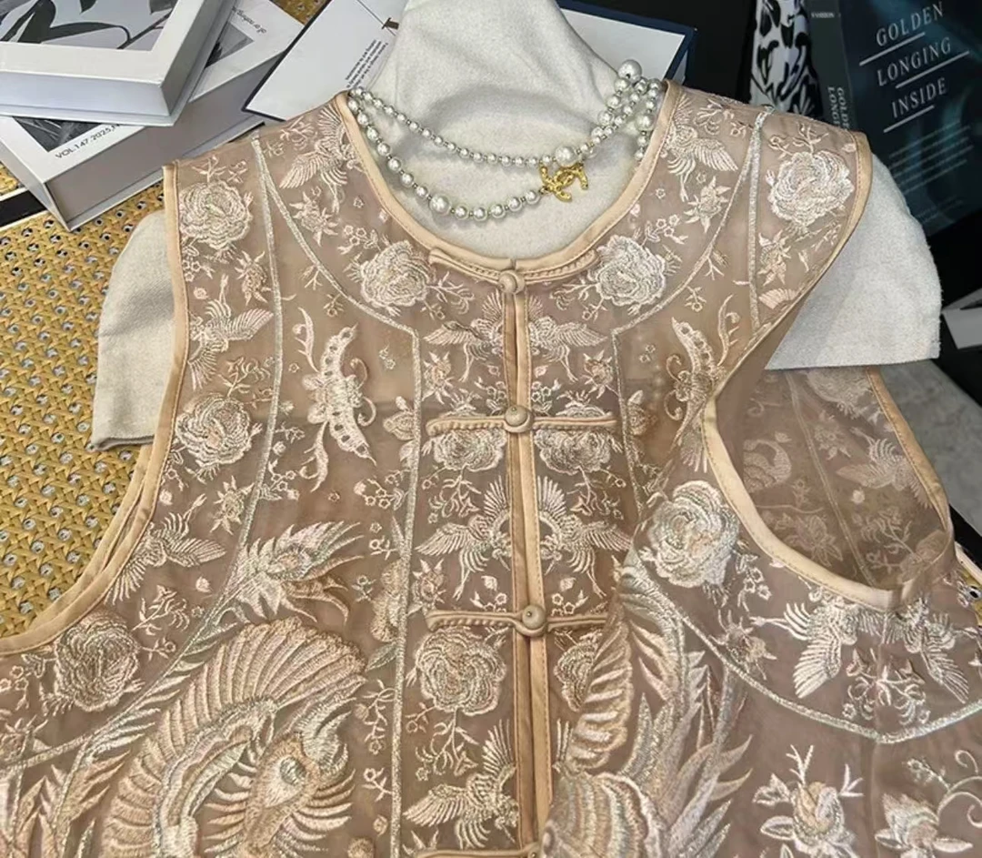 【吉象传承】春季新款重磅百搭马甲2025C1025——婷婷