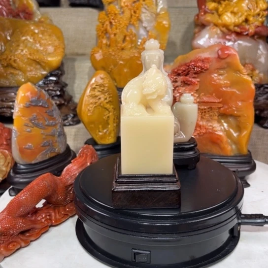 寿山石我**说印非常漂亮