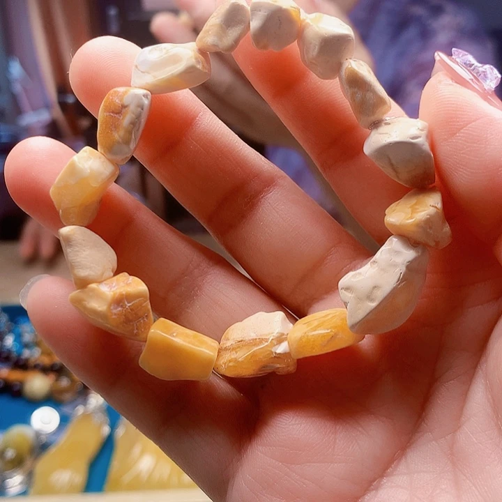 未镶嵌琥珀手链波兰设计款琥珀蜜蜡