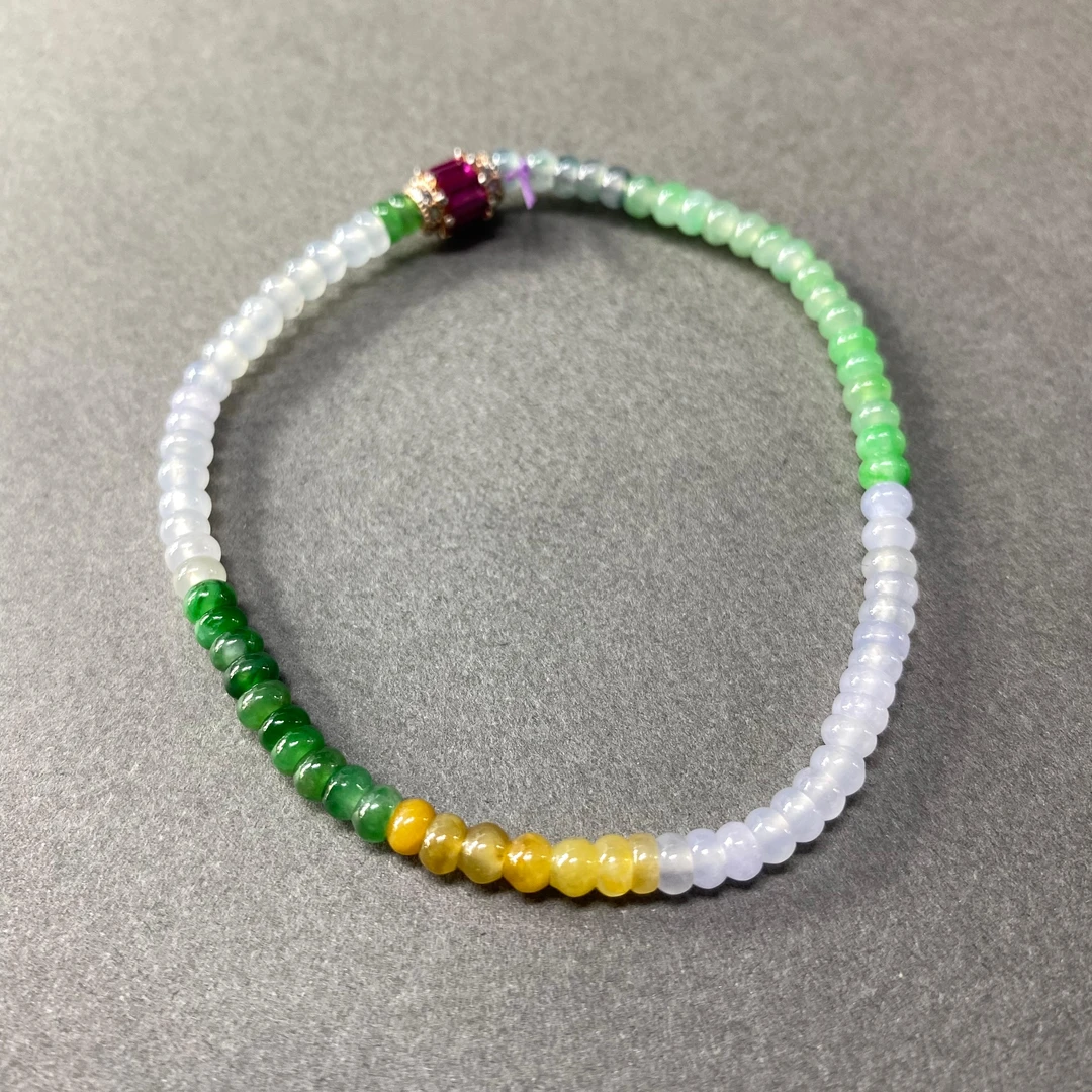 FC47天然缅甸A货多宝手串/500304/保利厦门拍卖