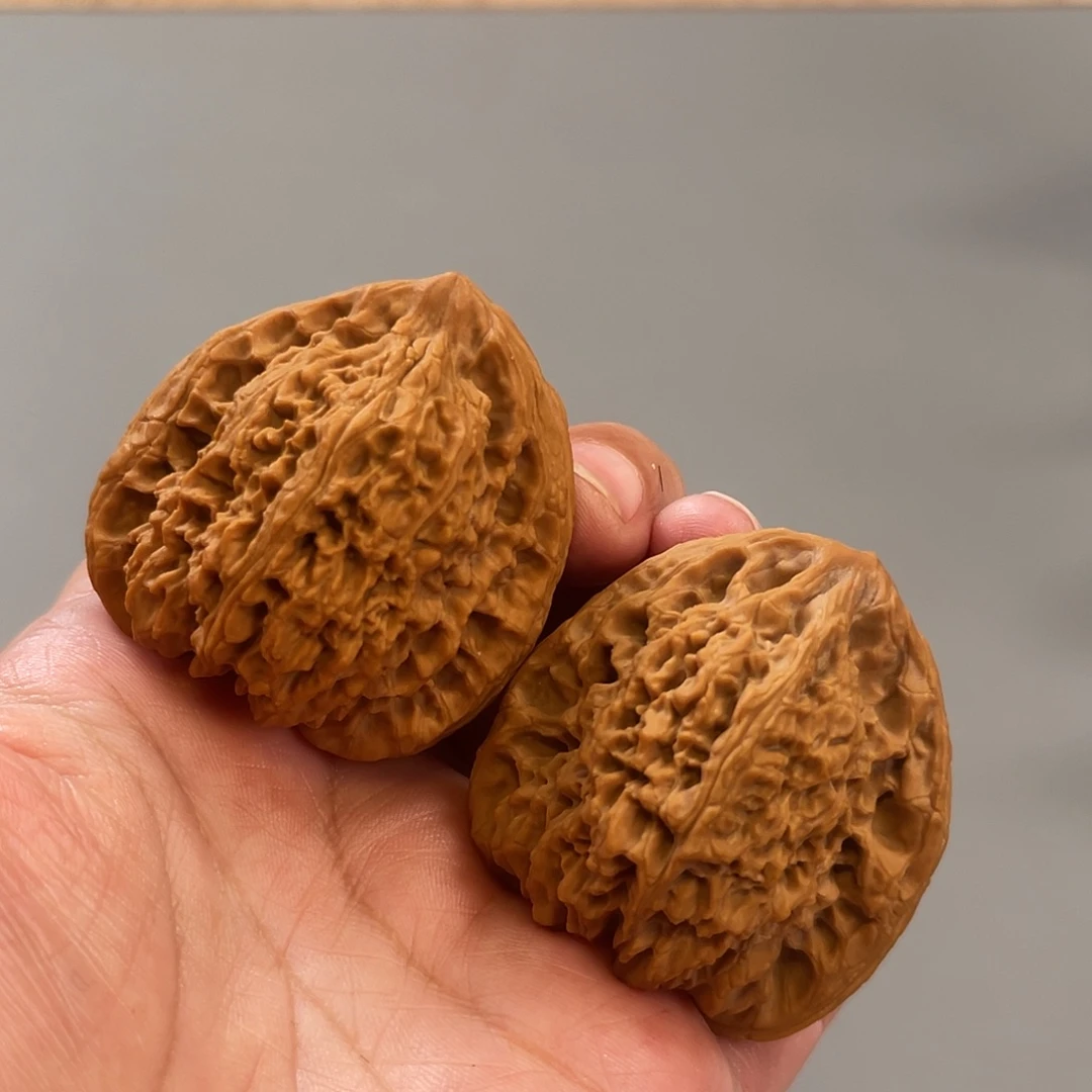 桃核把件42×40×45涿鹿老树高炮南将石XM3047