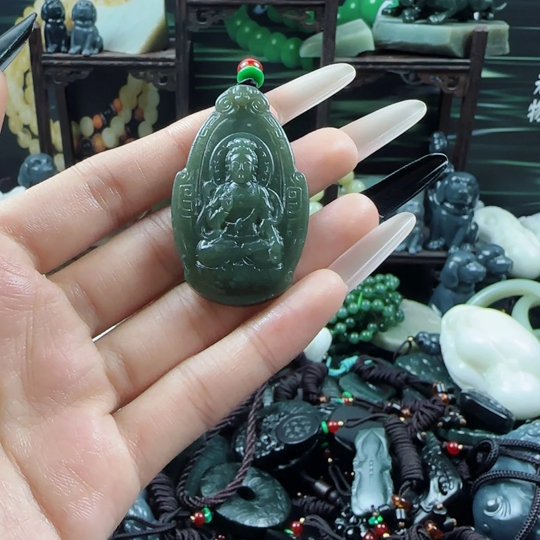 未镶嵌和田玉笔搁