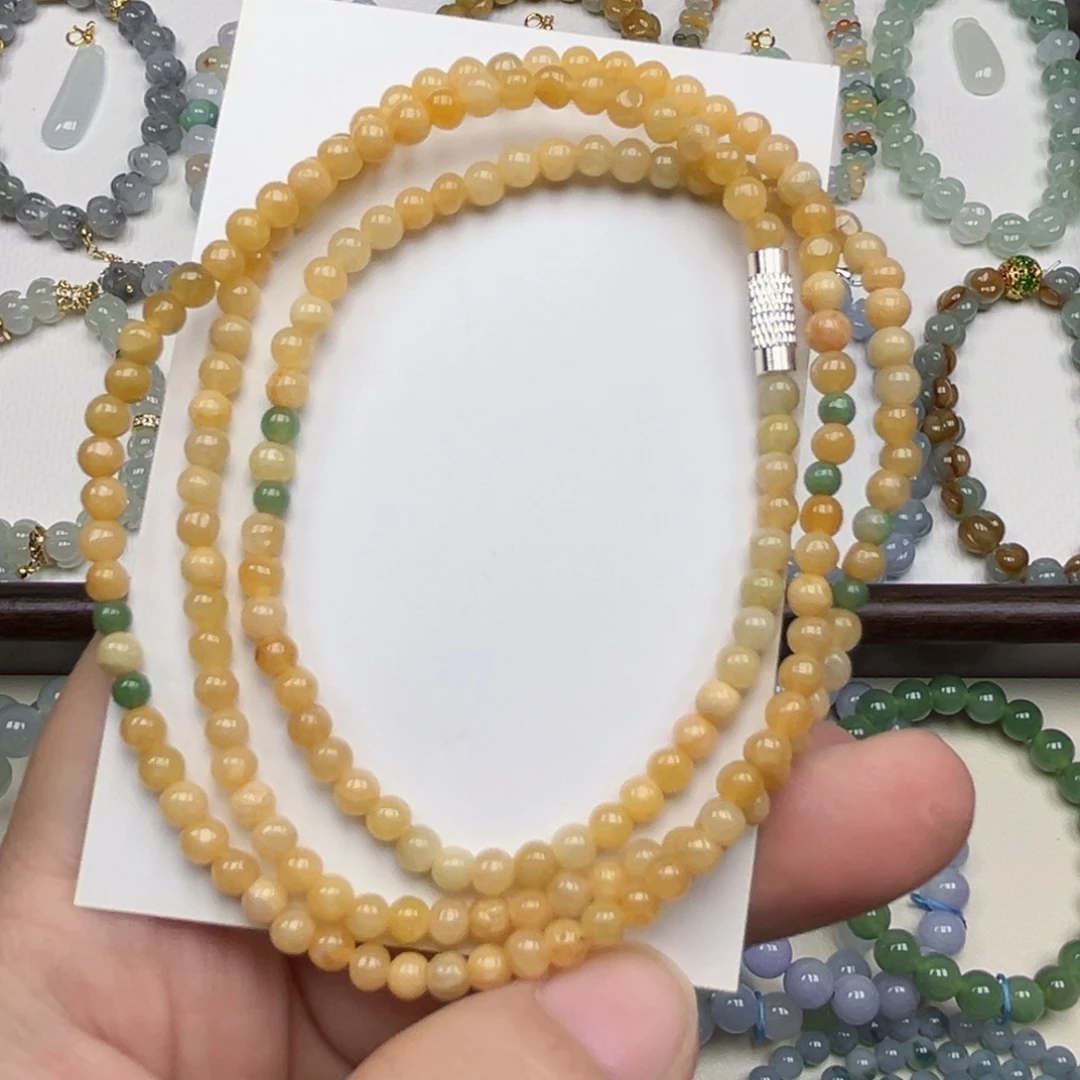 翡翠未镶嵌手链翡翠