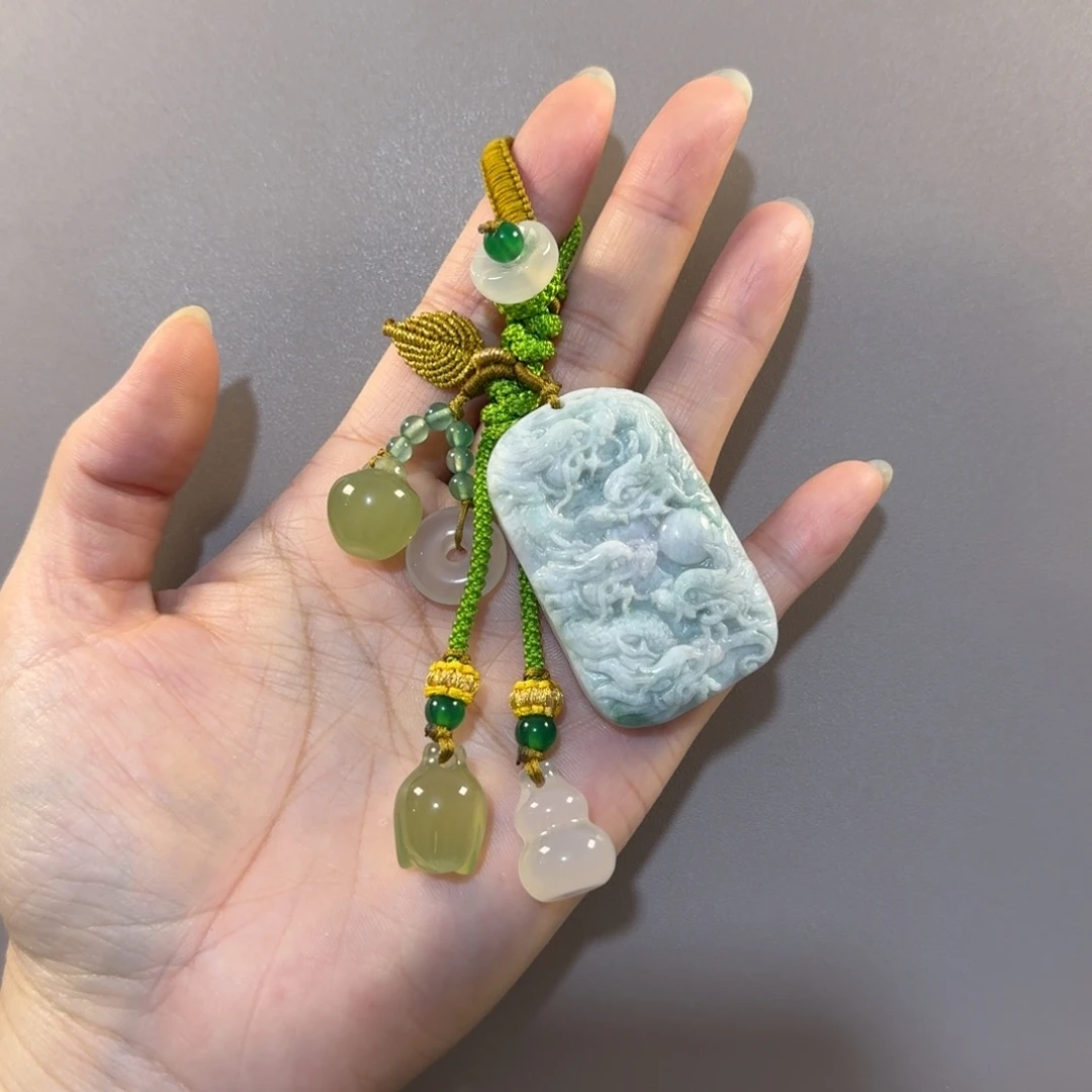 未镶嵌钥匙挂件玛瑙/玉髓