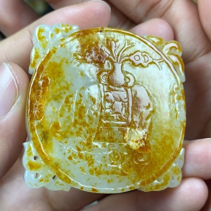 未镶嵌和田玉挂件