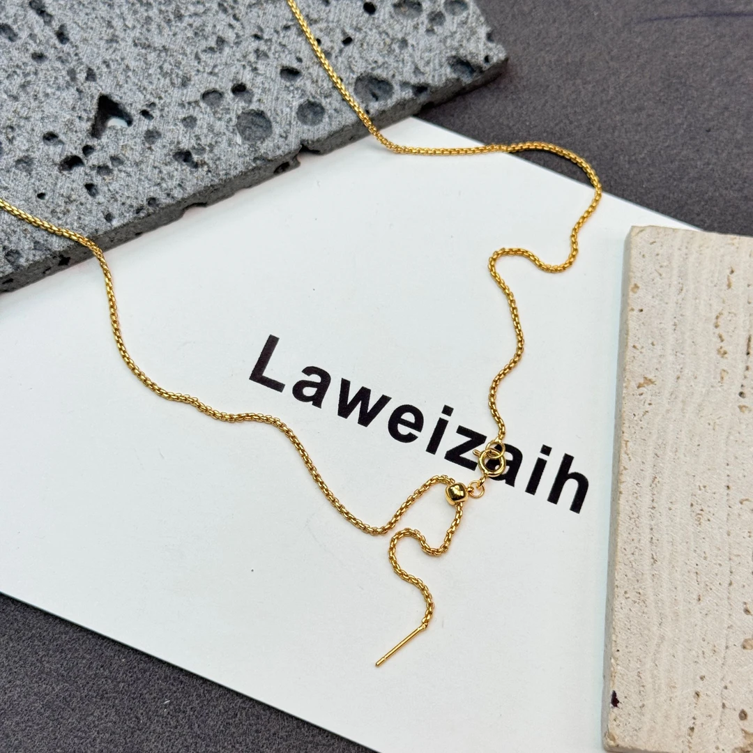 17333万能调节项链素链