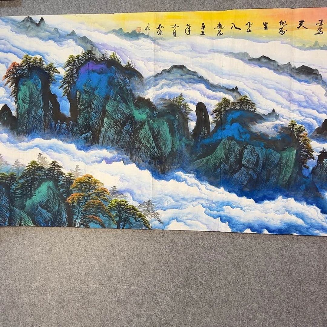 国画652 花鸟在此鸣叫的日子