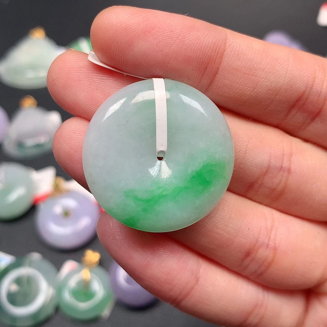 颈饰未镶嵌翡翠翡翠吊坠