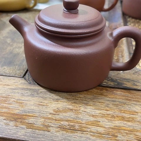 茶壶紫砂老紫泥德钟260c c