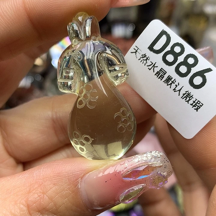 水晶吊坠未镶嵌水晶