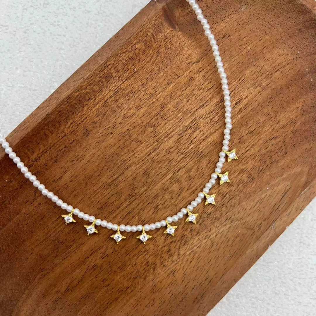 铜合金项链 设计款时尚气质百搭轻奢项链~BS334