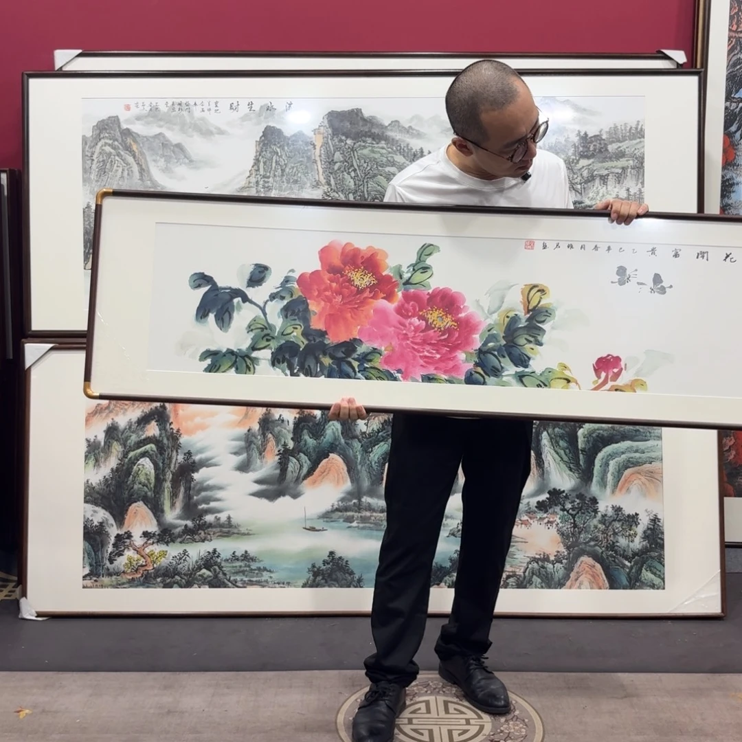 国画带框160/45尺寸