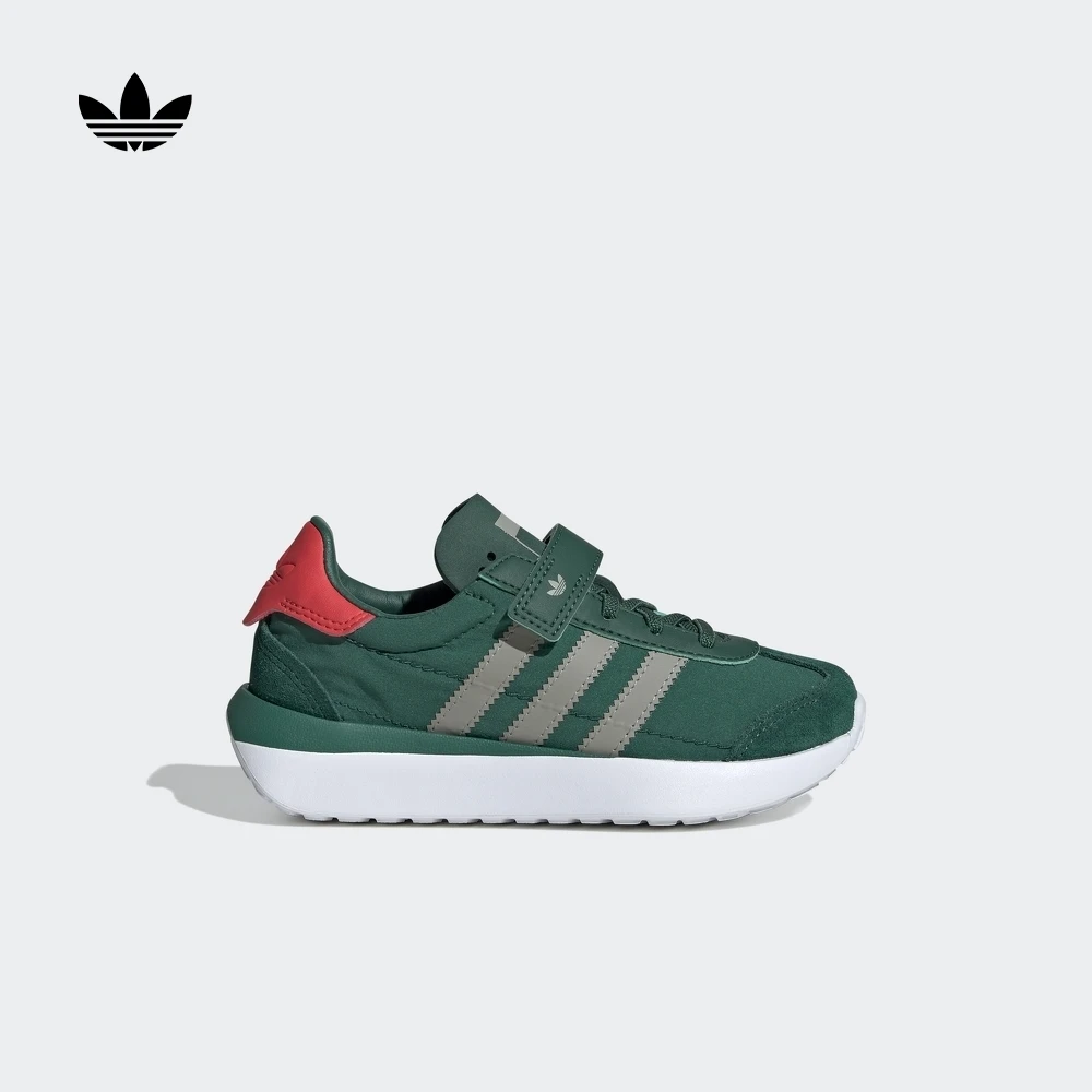 adidas阿迪达斯三叶草男小童魔术贴休闲运动鞋 COUNTRY IF6148