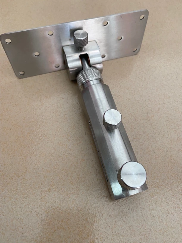 大物不锈钢炮台座防风不锈钢支架炮台钓青鱼炮台座