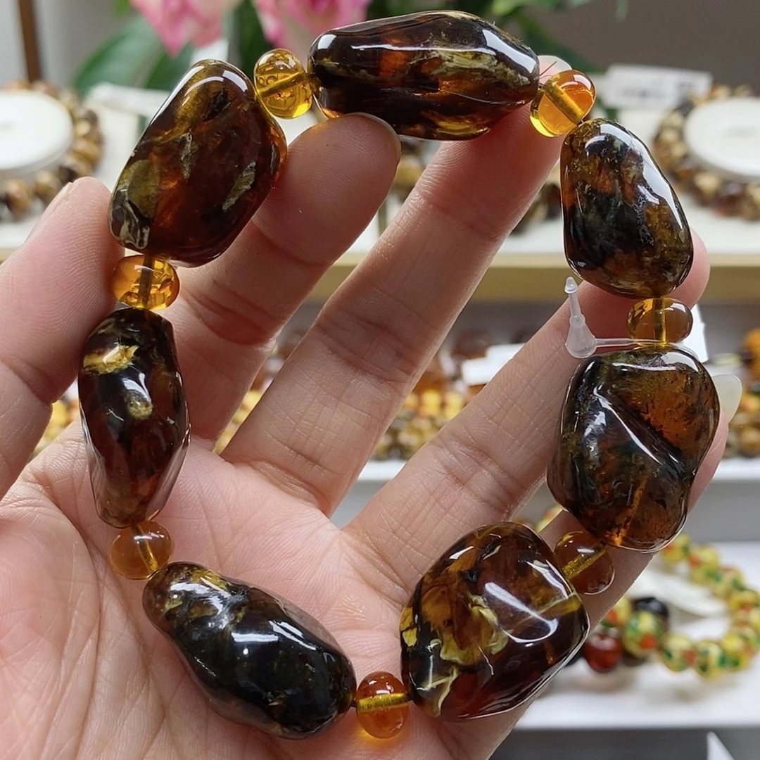 温***宁琥珀未镶嵌裸石琥珀