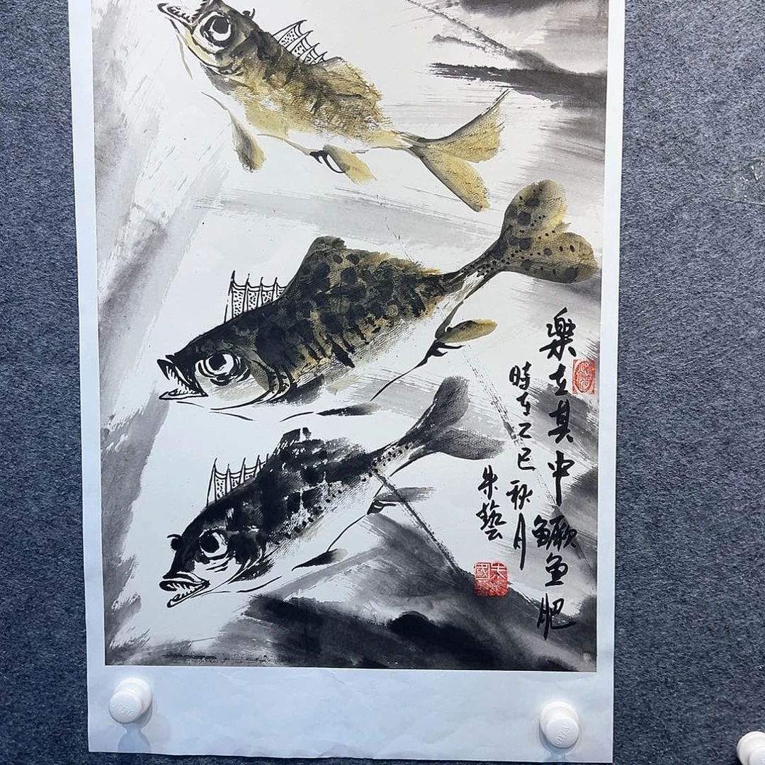 国画纯手绘系列画心
