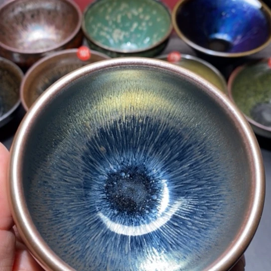 茶盏建盏主人杯茶壶盖碗品茗杯28