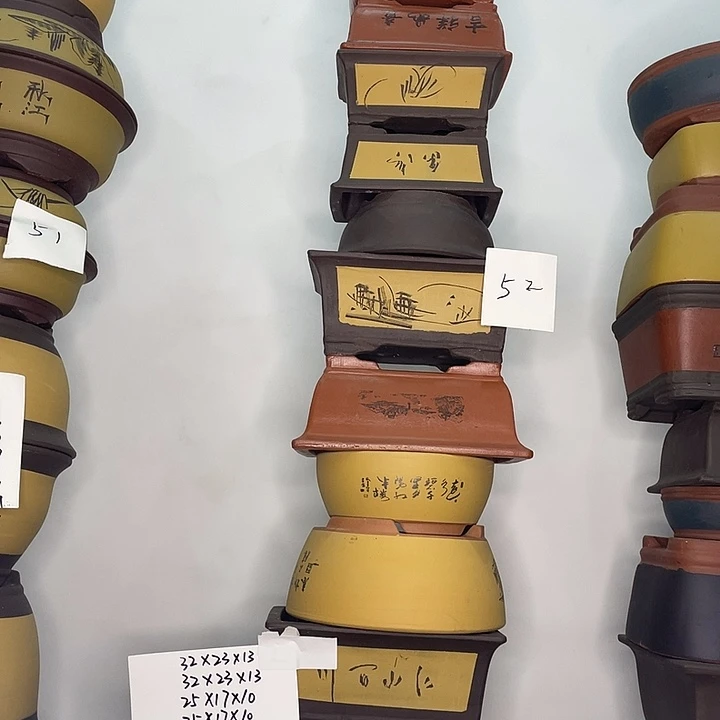 52紫砂花盆捡漏了