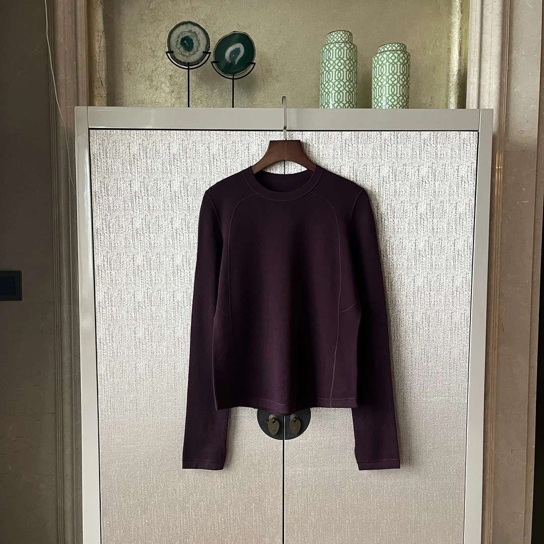 【几何线】Lu风手工叠缝舒适好搭羊毛