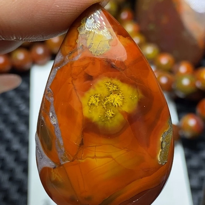 玛瑙/玉髓颈饰未镶嵌飘**3