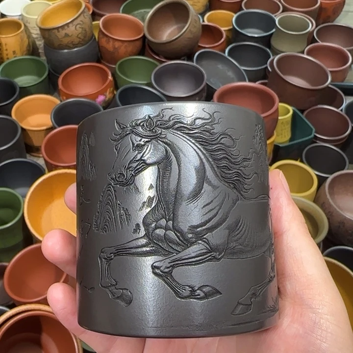茶杯紫砂全手工紫砂