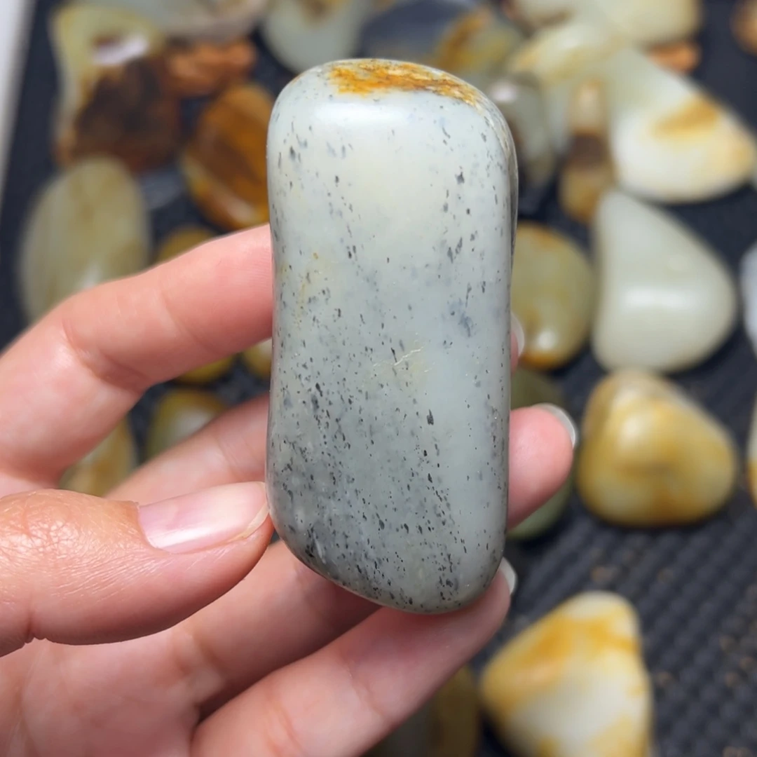 和田玉未镶嵌挂件28