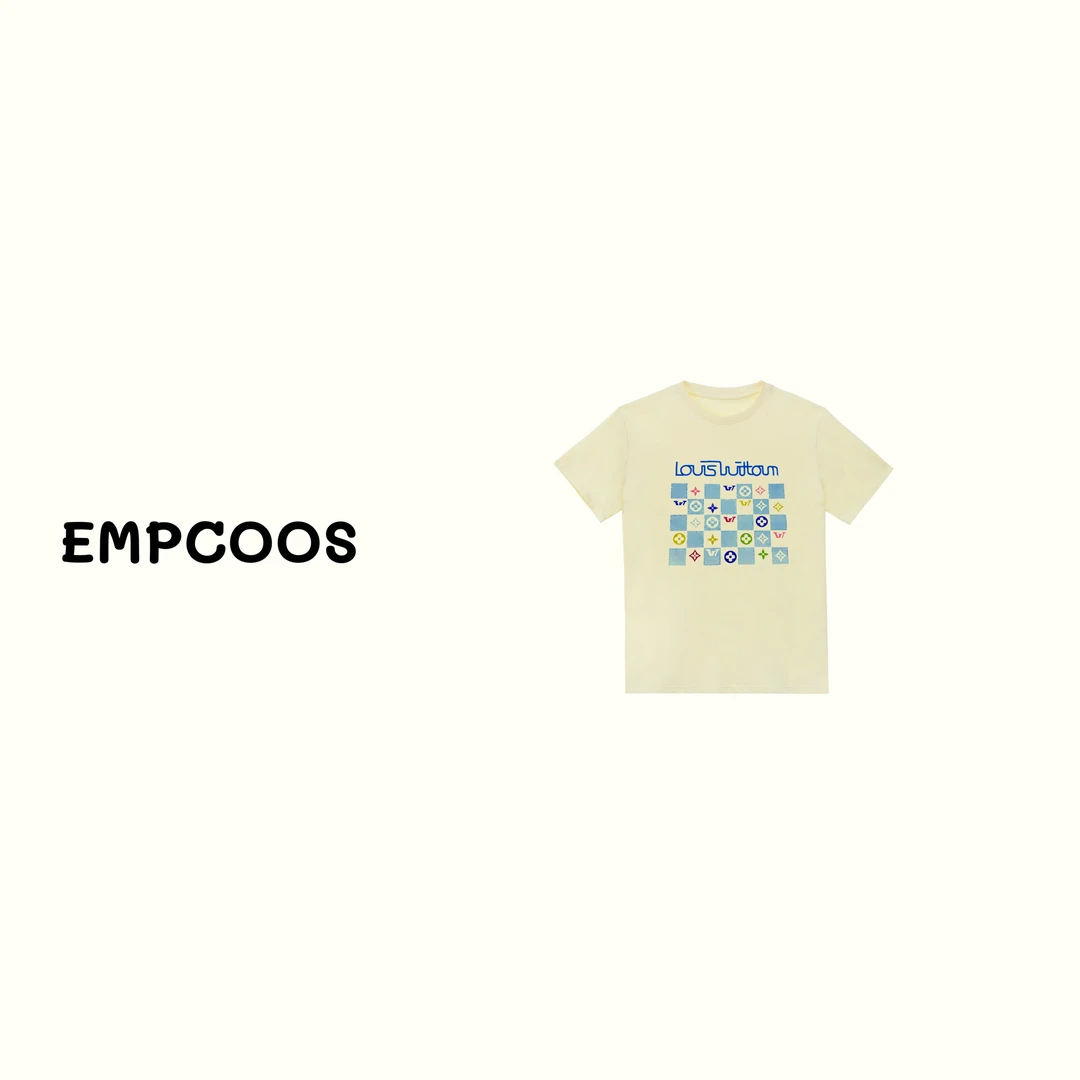 短袖圆领设计印花T恤夏季时尚透气---LT081