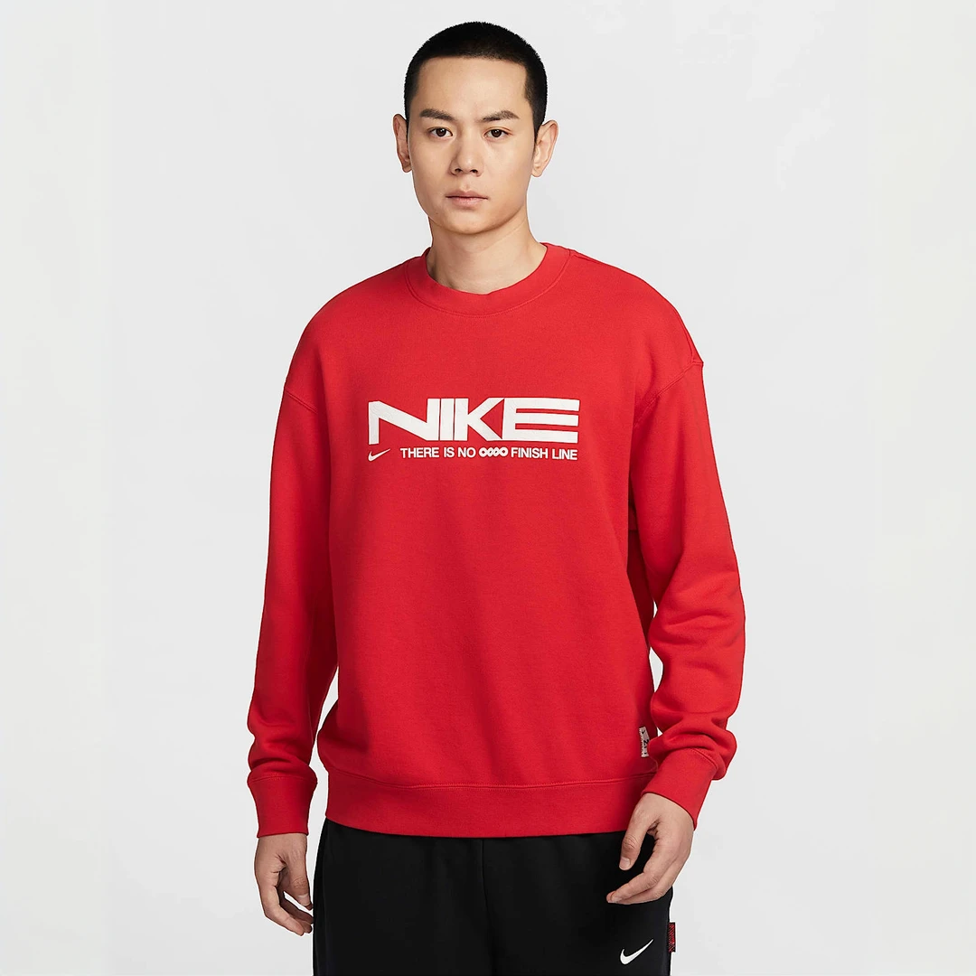 NIKE/耐克【商场同款】男子薄绒圆领针织运动衫休闲卫衣IB5450657