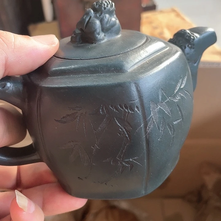 茶壶紫砂紫砂壶泥料直播间紫砂