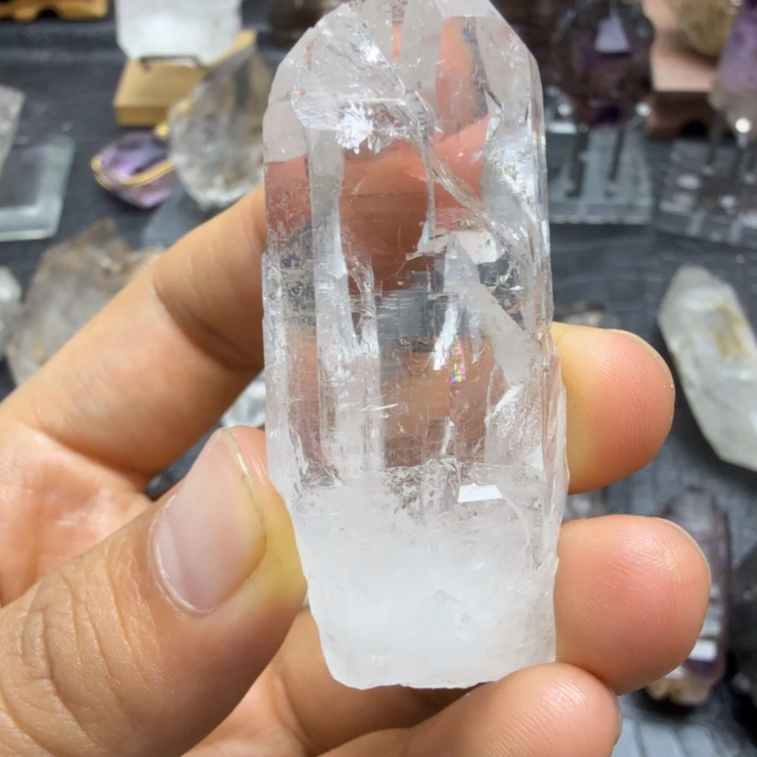 石材喜马拉雅水晶手握