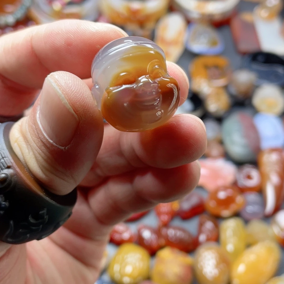 玛瑙/玉髓未镶嵌颈饰