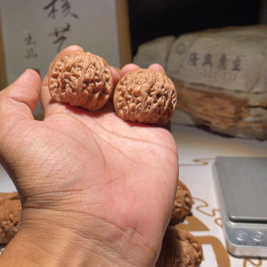 十***一手串/手链核桃山地磨盘38全品无修