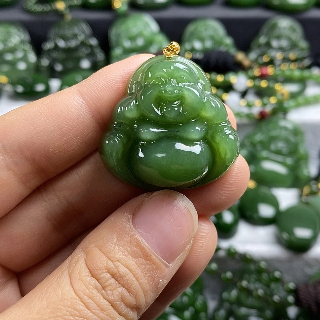 和田玉（碧玉）未镶嵌颈饰