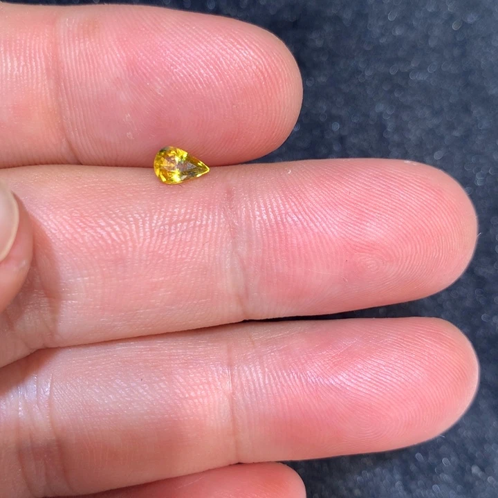 裸石彩色蓝宝石裸石43.5分