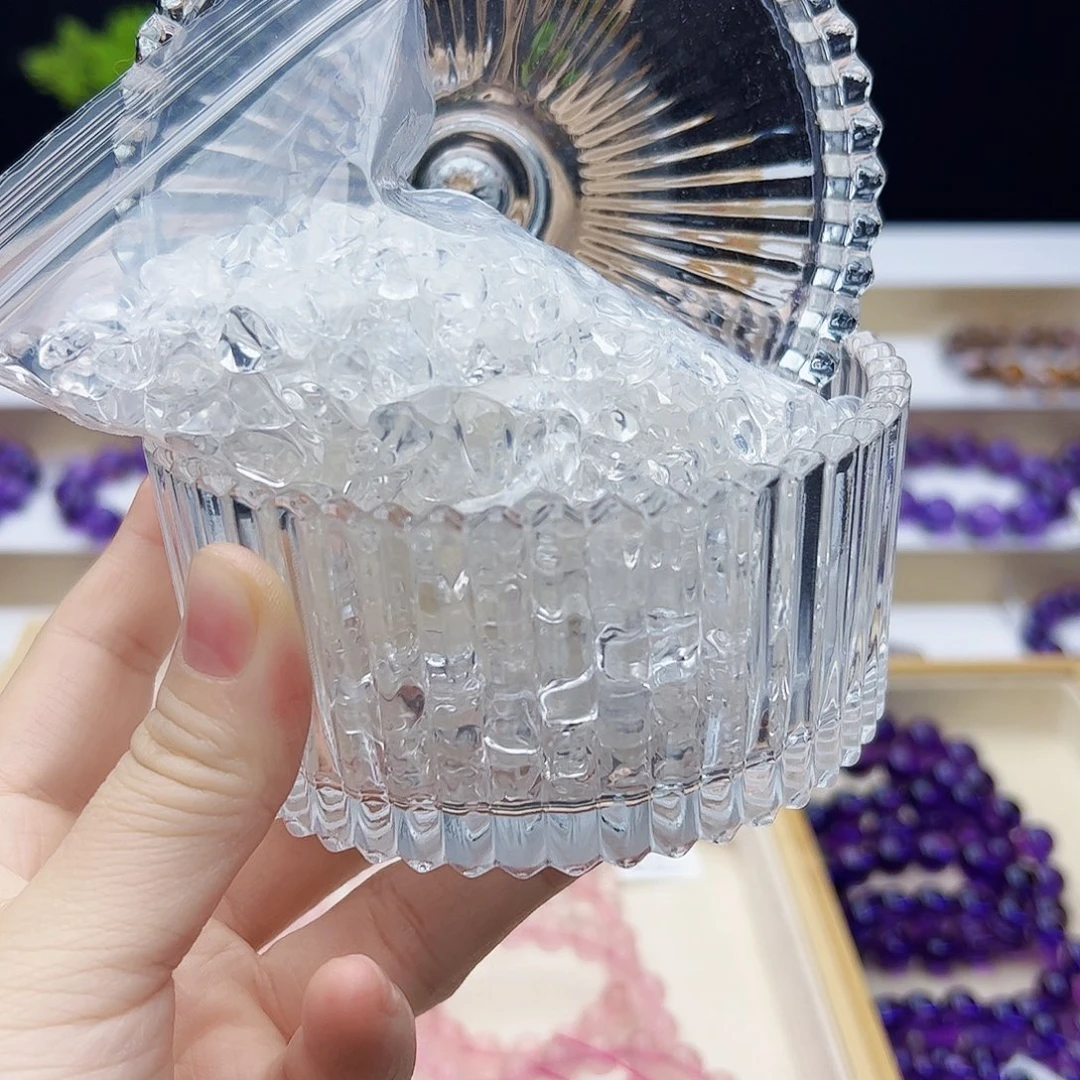 C***3未镶嵌手链水晶白水晶
