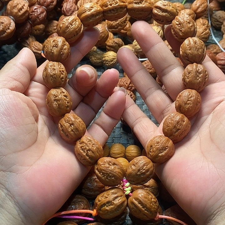 文玩核桃手串粗筋手持