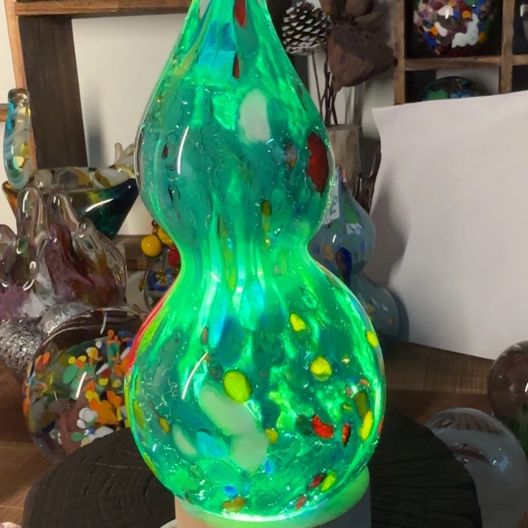 琉璃手工艺品精品冰裂工艺