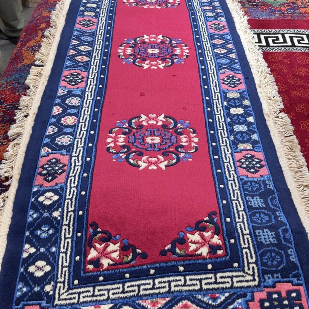 羊毛60×180纯羊毛特价床边毯