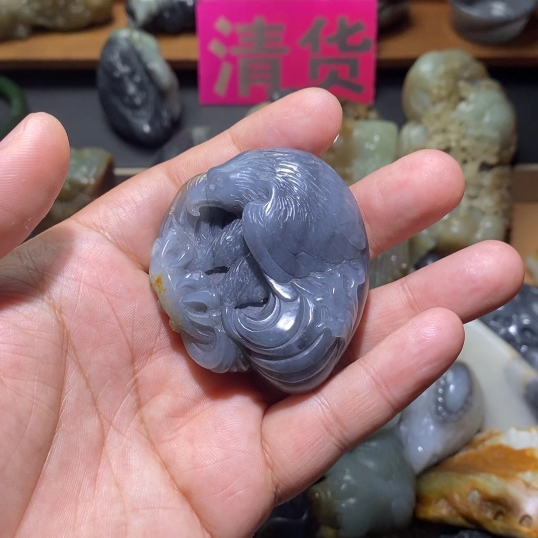 未镶嵌和田玉把件秦*德