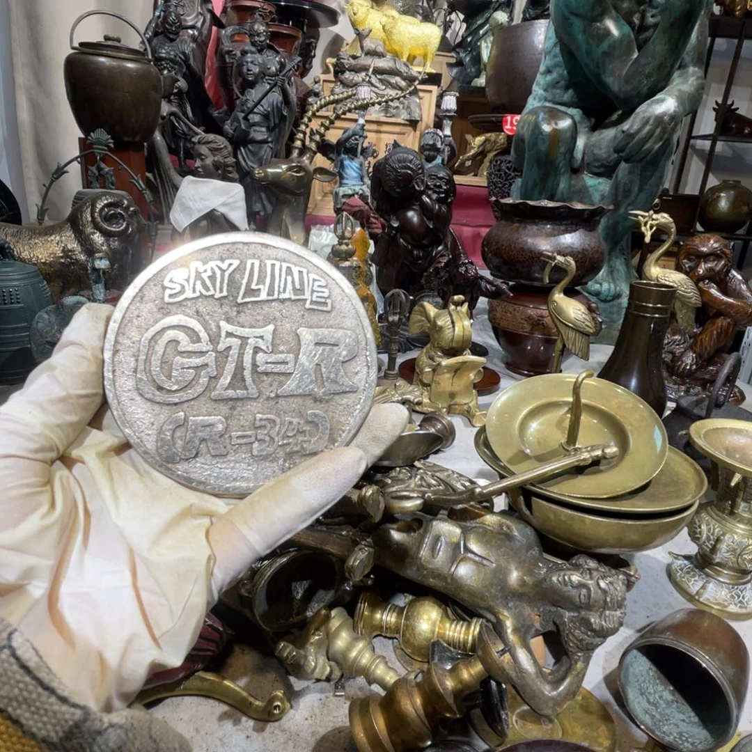 大阪回流铜器摆件93