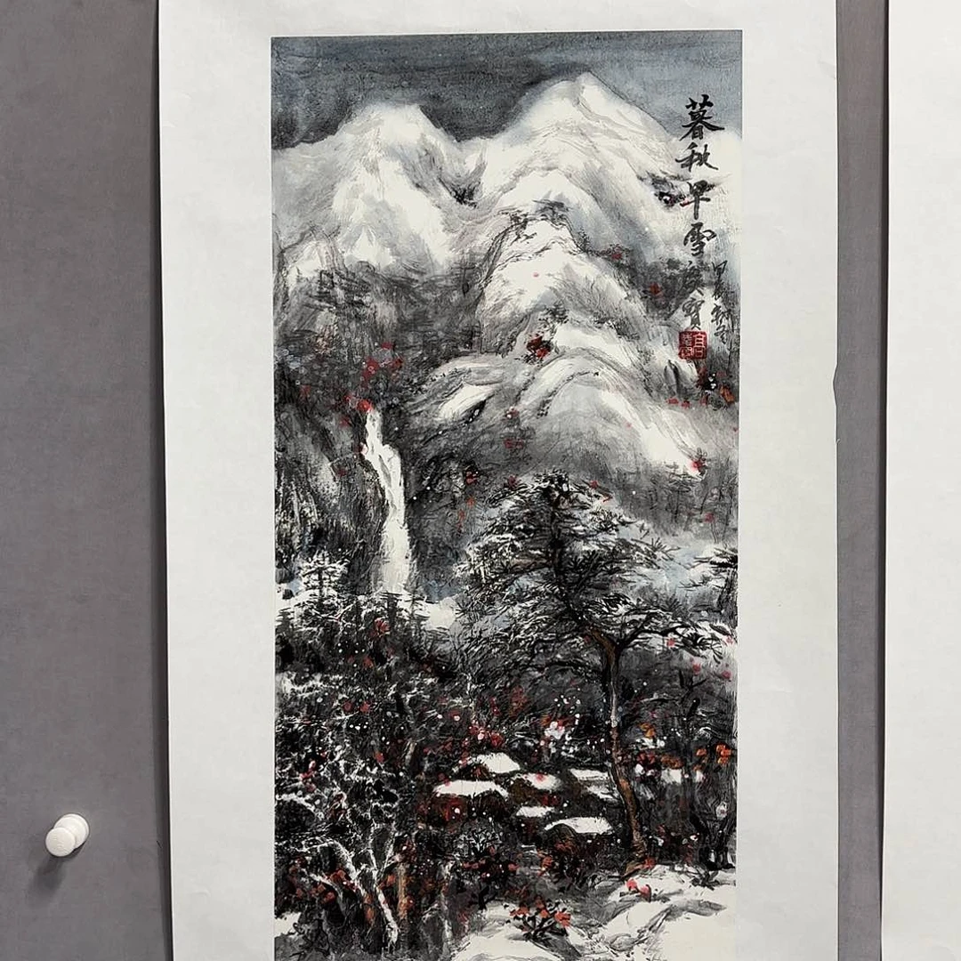 国画国画纯手绘作品请放心去藏