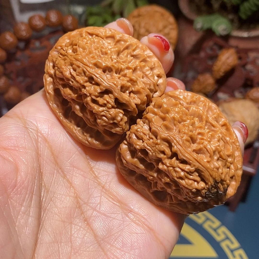 文玩核桃把件43南疆石