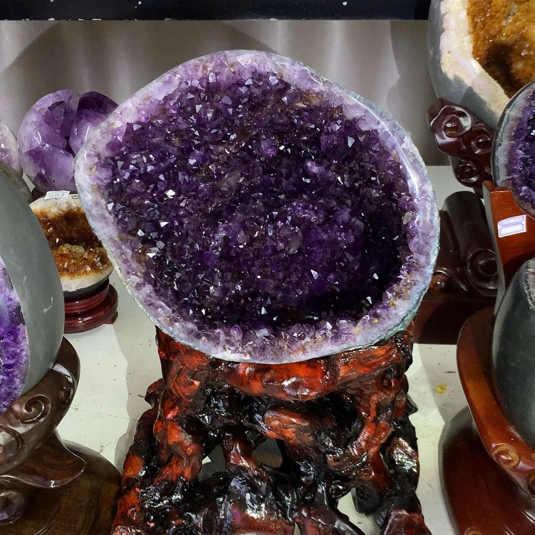 水晶未镶嵌大型摆件（非配饰）芳