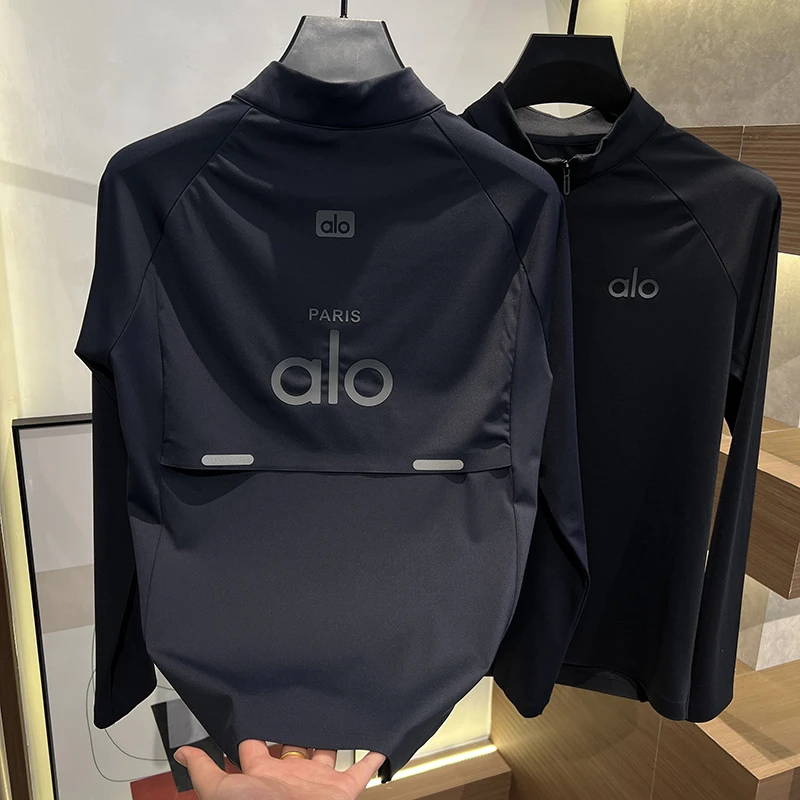 2025秋冬新款男士时尚百搭户外简约潮流休闲T恤纯色男装长袖立领