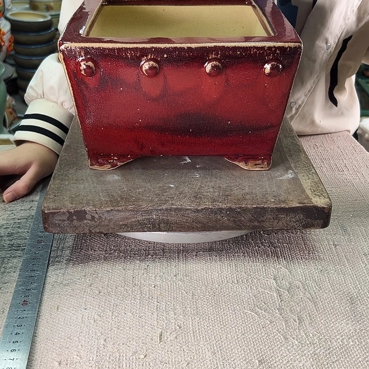 泳坤堂石湾花盆陶瓷