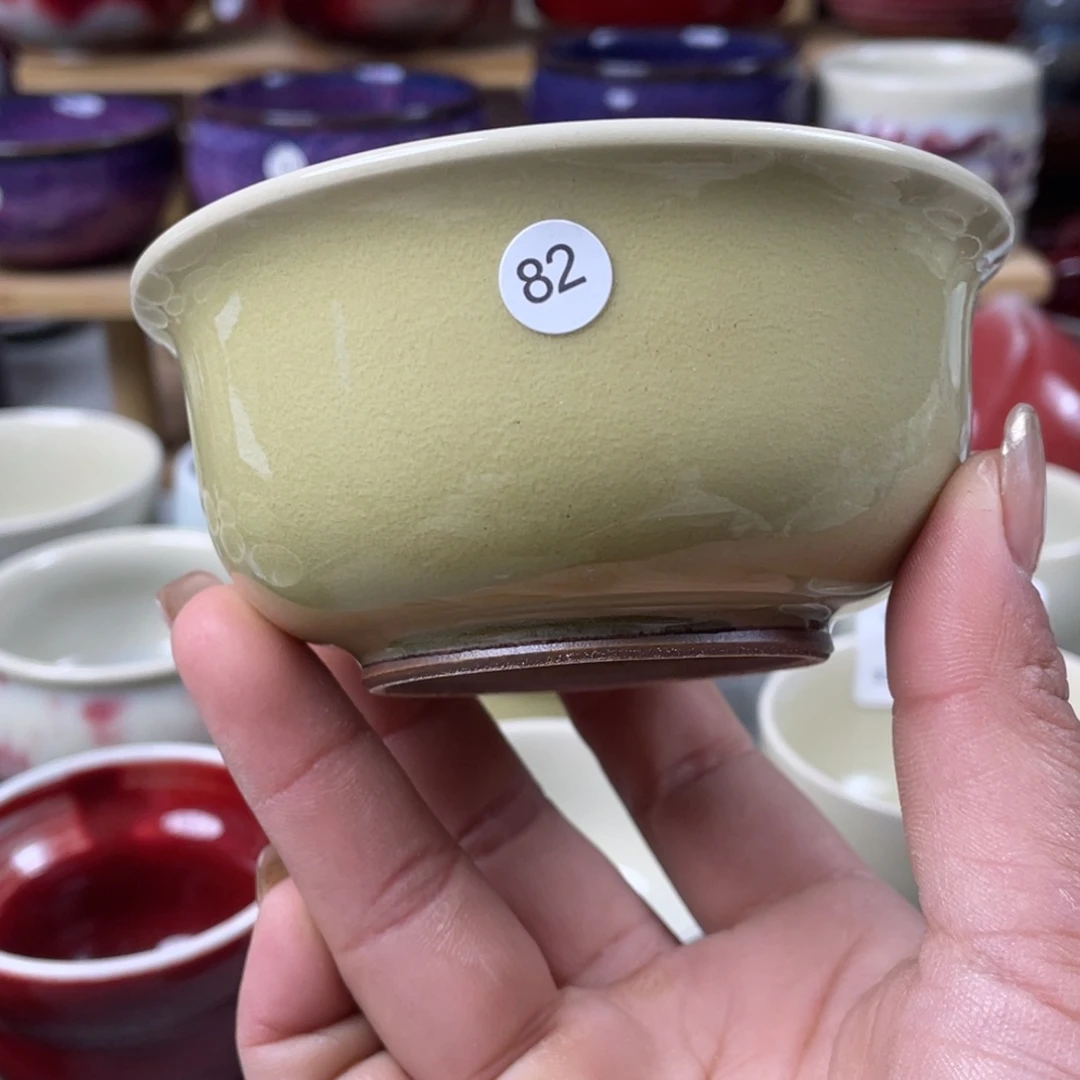 瓷片纯手工制作……