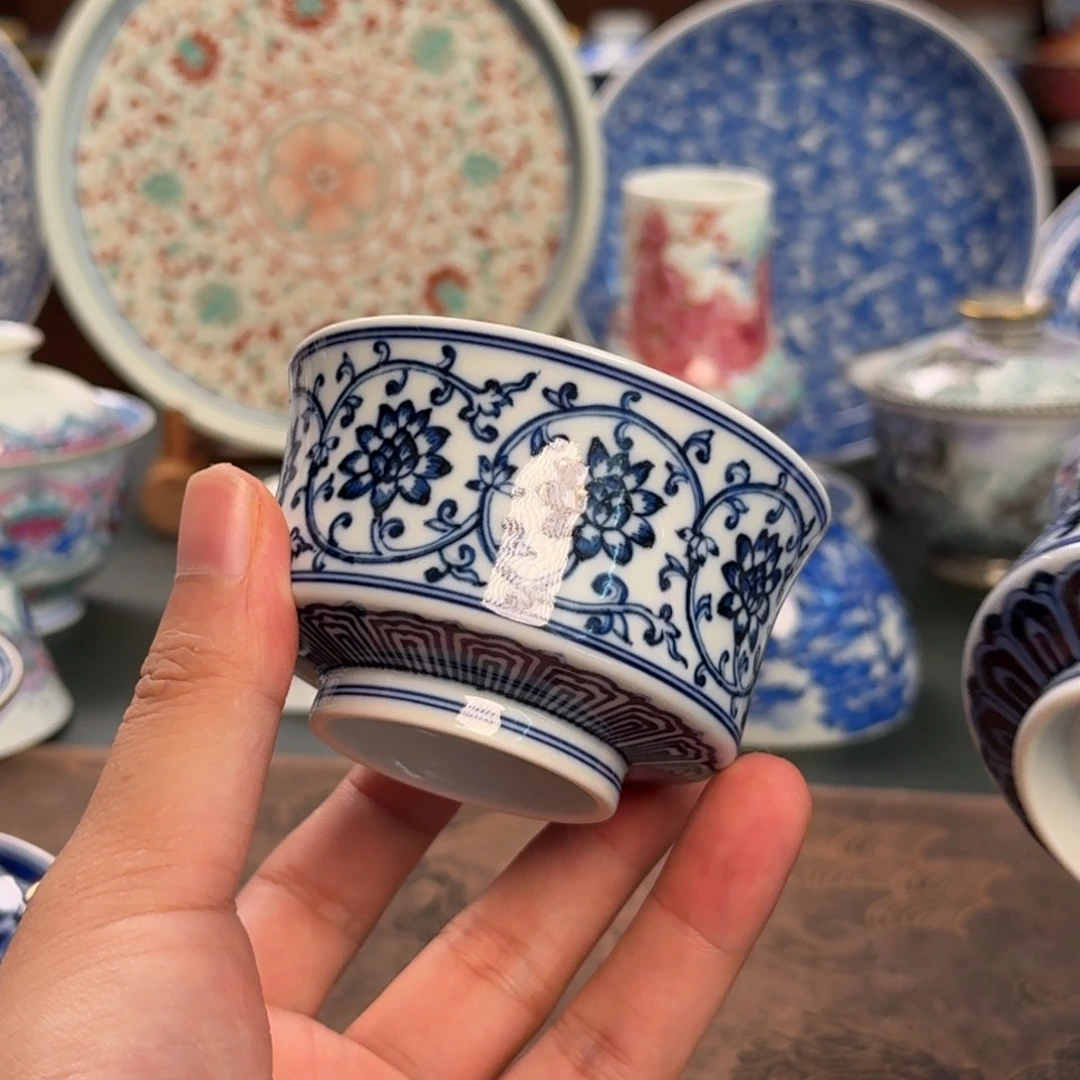 纯手工手绘陶瓷茶具